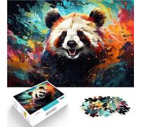 Puzzle per Adulti 1000 pezzi Baby Panda Puzzle per Gioco educativo Sfida Giocattolo 26x38cm Sollievo dello Stress Staycation Uccidere il Tempo