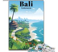 Puzzle per adulti 1000 pezzi Bali Indonesia Viaggio, per età 14 e oltre Ogni pezzo è unico - Gioco divertente e stimolante per tutta la famiglia Ottimo regalo 50x75cm