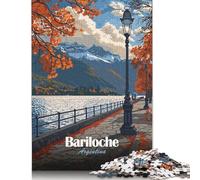 Puzzle per adulti 1000 pezzi Bariloche, Argentina Puzzle in legno per adolescenti e divertenti giochi di puzzle 1000 pezzi (75x50 cm)