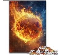 Puzzle per adulti 1000 pezzi Basket Sport in legno, rompicapo ad alta difficoltà per adolescenti 50x75cm per arredamento casa, allenamento del cervello e regali per le feste