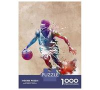 Puzzle Per Adulti 1000 Pezzi Basketball Player Sport Puzzle Rompicapo Gioco Difficile Regali Difficili Per Amici E Familiari 70x50cm/1000pcs