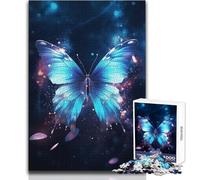 Puzzle per adulti 1000 pezzi Bellissima farfalla Gioco impossibile Taglio di precisione Regali di Babbo Natale segreto Dimensioni 50x75cm