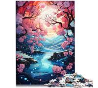 Puzzle per adulti 1000 pezzi Bellissimi paesaggi Giocattolo educativo anti-stress Puzzle Migliora la memoria Adatto per adolescenti di 14 anni e oltre 50 x 75 cm