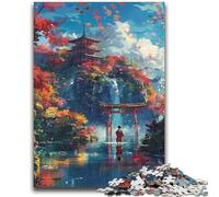 Puzzle per adulti 1000 pezzi Bellissimo paesaggio da sogno 1000 pezzi per adolescenti, giocattolo educativo Divertenti giochi per famiglie Decorazione unica per la casa 38x26cm