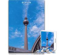 Puzzle per adulti 1000 pezzi Berlino Giochi rilassanti Vacanza a casa Uccidere il tempo Regali di Babbo Natale segreto Dimensioni 38x52cm