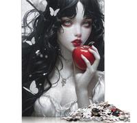 Puzzle per adulti 1000 pezzi Biancaneve Puzzle in legno Puzzle educativo Gioco per famiglie per adolescenti Regali di compleanno e Natale (75x50 cm)