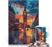 Puzzle per Adulti 1000 pezzi Big Ben Brain Teaser per 26x38cm Aiuta Il Cervello a esercitare Giocattoli avvincenti per coltivare la Pazienza