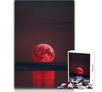 Puzzle per adulti 1000 pezzi Blood Moon Rising Impossible Game Taglio di precisione Regali di Babbo Natale segreto Dimensioni 38x52cm