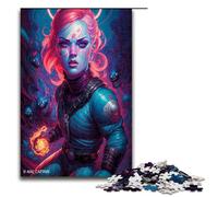Puzzle per adulti 1000 pezzi Blue Queen Jigsaw Ogni pezzo è unico Gioco stimolante e divertente per tutta la famiglia 75x50cm
