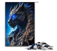Puzzle per adulti 1000 pezzi Blue Tiger Warrior Jigsaw Puzzle Home Giochi educativi Giocattoli fai da te Ottimo regalo per giochi 1000 pezzi