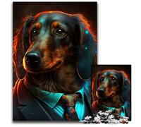 Puzzle per adulti, 1000 pezzi Boss Doberman, puzzle impegnativi, idea regalo di compleanno, gioco rompicapo impegnativo 26X38CM/10,23x14,96 pollici