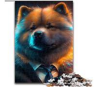 Puzzle per adulti, 1000 pezzi Boss Dog, puzzle impegnativi e rilassanti, regalo di Natale perfetto e decorazione per la casa (dimensioni 50x75cm)