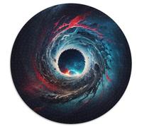 Puzzle per adulti 1000 pezzi Buco nero spaziale Puzzle da 1000 pezzi Interazione familiare e sfida mentale, sfida di attività per famiglie (dimensioni 67,5x67,5 cm)
