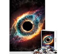 Puzzle per adulti 1000 pezzi Buco nero Universo Decorazione per la casa Giocattoli Ottimo regalo Gioco per famiglie Migliorare l'amore tra coppie Dimensioni 38x52cm