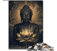 Puzzle per adulti 1000 pezzi Buddha Art, adatto per età 14+ Giochi educativi per la casa Giocattoli fai da te Opere d'arte Regalo (dimensioni 50x75cm)