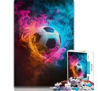 Puzzle per adulti 1000 pezzi Calcio Sport 1000 pezzi per adolescenti sfida di intelligenza cerebrale giocattoli avvincenti per la decorazione della casa 75x50cm