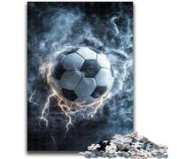 Puzzle per adulti 1000 pezzi Calcio Sport per età 14+ Quiz Gioco Divertimento Attività a casa, Regalo di compleanno, Regali da viaggio 26x38cm