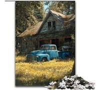 Puzzle per adulti 1000 pezzi Camion agricolo, aiuta il cervello ad allenarsi Giocattoli avvincenti per coltivare la pazienza Regalo per compleanni 38x26cm