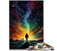 Puzzle per Adulti 1000 pezzi Camminando Tra Le Stelle Decorazione della Casa Puzzle Analisi e logica per 14 Anni 26x38cm