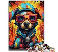 Puzzle per adulti 1000 pezzi Cane meccanico 1000 pezzi per adulti, gioco a quiz ideale come regalo per tutta la famiglia 38x26cm