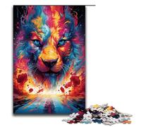 Puzzle per adulti 1000 pezzi Cavalli colorati sul pianeta Puzzle Gioco Giocattoli Divertenti 75x50cm