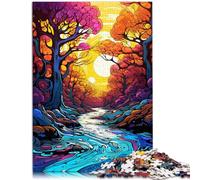 Puzzle per adulti 1000 pezzi Cazones River Hand Speed Concorso 26 x 38 cm Uniche idee regalo di compleanno e di compleanno per adolescenti dai 14 anni in su