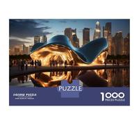 Puzzle Per Adulti 1000 Pezzi Chicago's New Art Installation A Must-See Attraction Puzzle Per Adulti Giocattoli Antistress Vacanza A Casa Passatempo Regali Di Natale Compleanno 38x26cm/1000pcs