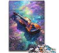Puzzle per adulti 1000 pezzi Chitarra sognante Sfida di intelligenza cerebrale Giocattoli avvincenti Regalo di compleanno, regali, arte murale 50x75cm