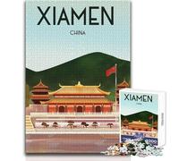 Puzzle per adulti 1000 pezzi Cina Bellissimo design Gioco Decorazione perfetta Regalo di compleanno Dimensioni 50x75cm