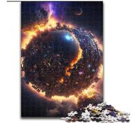 Puzzle per adulti, 1000 pezzi "Città nel cielo", puzzle per il divertimento in famiglia, perfetto per le vacanze, serate di gioco interattive (dimensioni: 50x75cm)