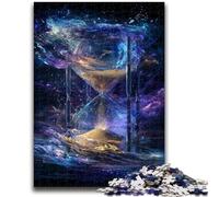 Puzzle per adulti 1000 pezzi Clessidra cosmica Antistress Sfida difficile Decorazione unica per la casa e regali 50X75CM