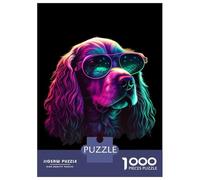 Puzzle Per Adulti 1000 Pezzi Cocker Spaniel Puzzle Per Adolescenti Giocattoli Antistress Sfida Difficile Regali Unici Per Compleanno 70x50cm/1000pcs