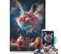 Puzzle per adulti 1000 pezzi "Cocktail Arcobaleno Magico" gioco rompicapo interazione genitore-figlio rafforza l'amore tra le coppie 50x75cm