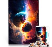 puzzle per adulti 1000 pezzi Collisione diagonale Fatto di legno per e da 14 anni in su Vacanze a casa: ammazzare il tempo Regali di giochi impegnativi misurare：50x75cm