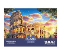 Puzzle Per Adulti 1000 Pezzi - Colosseo_ Roma Difficile | Gioco Relax Anti-Stress Con Stampa Nitida | Decorazione Unica Per Appassionati 52x38cm/1000pcs
