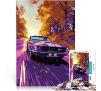Puzzle per adulti 1000 pezzi Cool Classic Sports Cars Puzzle divertente in famiglia difficile da completare ma divertente e umoristico 26x38cm
