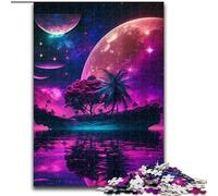 Puzzle per adulti 1000 pezzi Cosmic Beach Puzzle 1000 pezzi Impossibile Difficile Sfida Giocattolo per Adolescenti (Dimensioni 38x26cm)