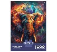 Puzzle Per Adulti 1000 Pezzi Cosmic Elephant Dream Puzzle Rompicapo Gioco Difficile Regali Difficili Per Amici E Familiari 52x38cm/1000pcs