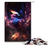 Puzzle per adulti 1000 pezzi Cosmic Phoenix Rising Jigsaw per gioco educativo sfida giocattolo arredamento unico per la casa e regali 75x50cm