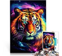 Puzzle per adulti 1000 pezzi Cosmic Tiger Family Activity Jigsaw Regali di compleanno e Natale unici 14,96 "x 20,47" per 14 anni