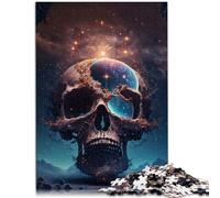 Puzzle per adulti 1000 pezzi cosmico cimitero famiglia divertente puzzle con pezzi completamente ad incastro a forma casuale 50 x 74,9 cm per adolescenti 14+