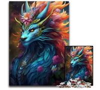 Puzzle per adulti 1000 pezzi Creature fantasy mitologiche Puzzle di carta Gioco decorativo fai da te stimolante per la mente Giocattolo interattivo per famiglie 1000 pezzi (38x26 cm)