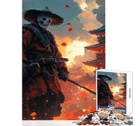 Puzzle per adulti 1000 pezzi Crimson Ronin Decorazione per la casa Giocattoli Ottimi regali e giocattoli Giochi rilassanti Attività divertenti a casa Dimensioni 38x52cm