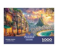 Puzzle Per Adulti 1000 Pezzi - Cristo Redentore Difficile | Gioco Relax Anti-Stress Con Stampa Nitida | Decorazione Unica Per Appassionati 52x38cm/1000pcs