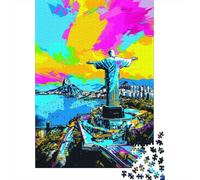 Puzzle per adulti 1000 pezzi Cristo Redentore Puzzle per adulti Gioco educativo Sfida Giocattolo 1000 pezzi (38x26 cm)