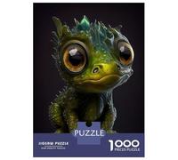 Puzzle Per Adulti 1000 Pezzi Cute Baby Dragon Puzzle Per Adolescenti Giochi Per Famiglie Sfida Difficile Aiuta L'esercizio Del Cervello 70x50cm/1000pcs