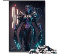 Puzzle per adulti 1000 pezzi Cyborg in legno, regalo perfetto per bambini dai 14 anni in su, 50x75cm, rompicapo stimolante - giocattolo rilassante per adolescenti