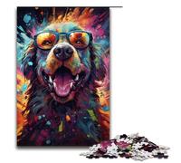 Puzzle per adulti 1000 pezzi da colorare puzzle di cani gioco giocattoli divertenti 75x50 cm