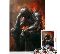 Puzzle per adulti 1000 pezzi Dark Souls Knight Decorazione per la casa Giocattoli Ottimi regali e giocattoli Gioco per famiglie Migliorare l'amore tra coppie Dimensioni 38x26cm