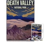 Puzzle per adulti 1000 pezzi Death Valley National Park Bellissimo design Gioco Decorazione perfetta Regalo di compleanno Dimensioni 38x52cm